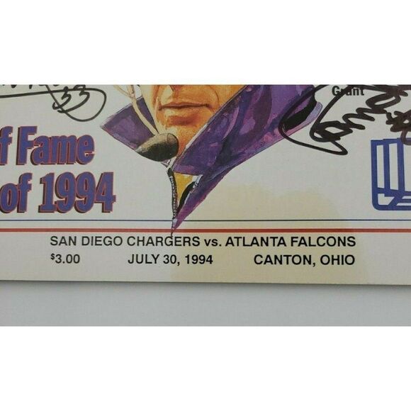 Tony Dorset & Randy White Signed Gameday Magazine  Autograph JSA  HOF 1994 - Picture 5 of 7